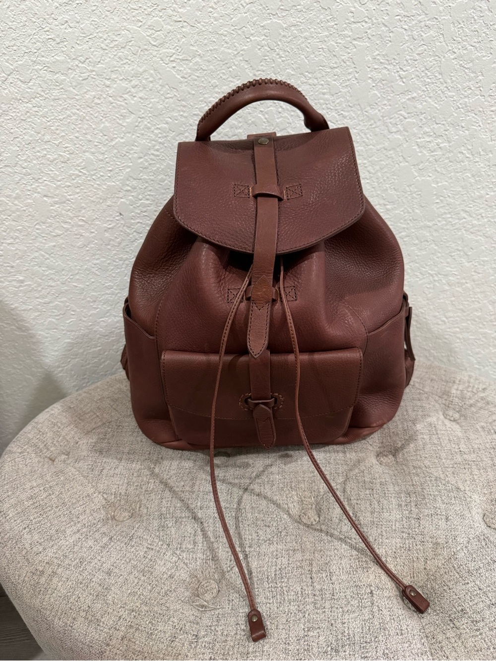 Will Leather Goods Rainier Leather Backpack